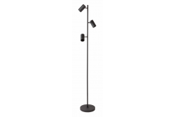 Luminária de chão Decor VENETO IP20 máx. 20W 3 x GU10 preta 1208963349