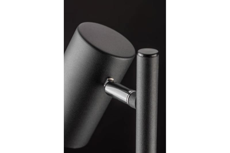 Luminária de chão Decor VENETO IP20 máx. 20W 3 x GU10 preta 1208963349