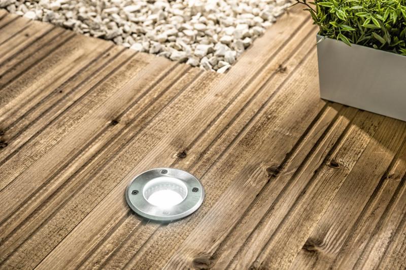 Decorar Luminária de embutir para entrada ALFA-O máx. 50 W GU10 IP67 AC220-240V 50/60Hz inox 1208963695