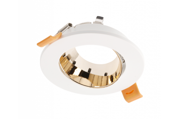 Spot de Teto Decorativo ARIES IP20 φ 90*30mm redondo branco/dourado 1208963710