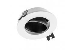 Decore Spot de Teto Luminária LINTO IP20 redondo Ø90x29mm branco/preto 1208963728