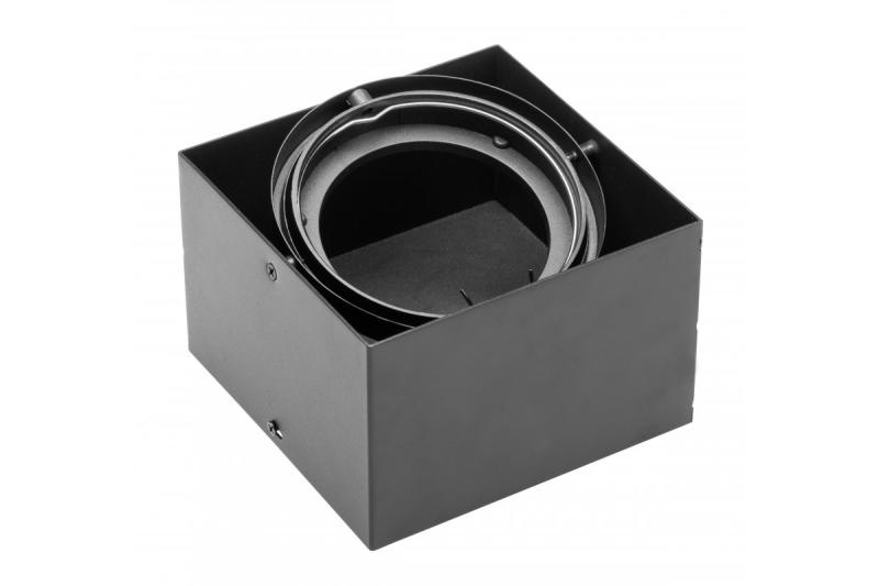 Decoração Fixação PIREO N montado na superfície ÚNICO IP20 preto/preto 1208963771