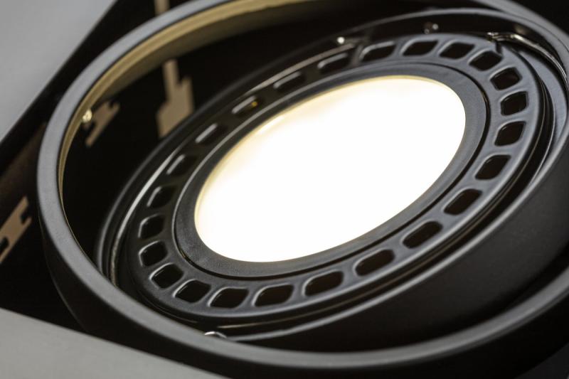 Decoração PIREO luminária de teto embutida SIMPLES preto/preto 1208963774