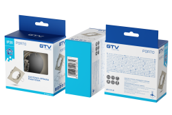 Decor PORTO luminária de teto com holofote IP20 quadrada inox TIPO DS10 1208963792