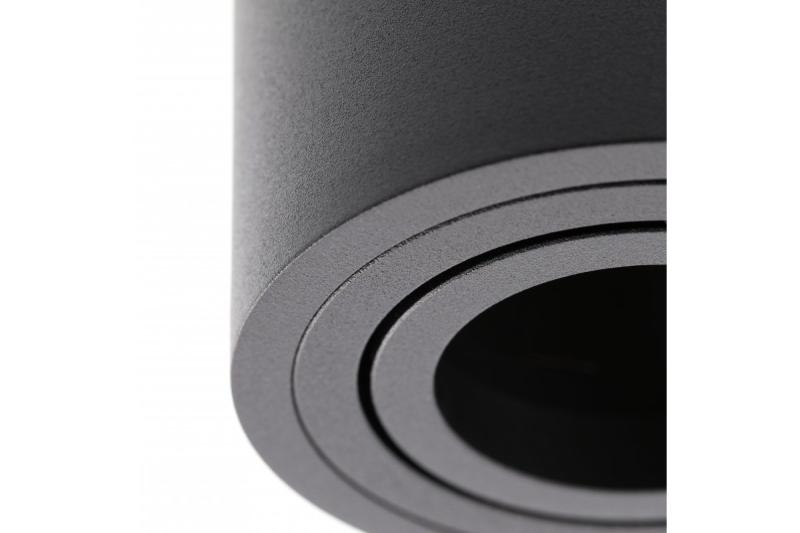 Armatura de Teto Decorativa AVEIRO DUO alumínio 160x80x85mm IP20 máx 20W*2 redonda preta. 1208963826