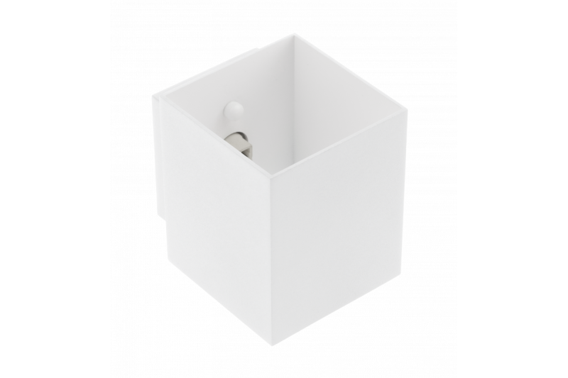 Luminária de parede decorativa CAMPIONE alumínio G9 IP20 máx. 40W IP20 quadrada branca. 1208963850