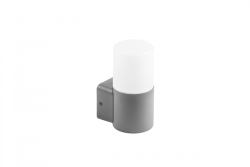 Armatura de Jardim Decorativa CORTA-AU E27 MÁX.25W IP44 AC220-240V 50-60Hz aplique de parede superior reto antracite. 1208963857