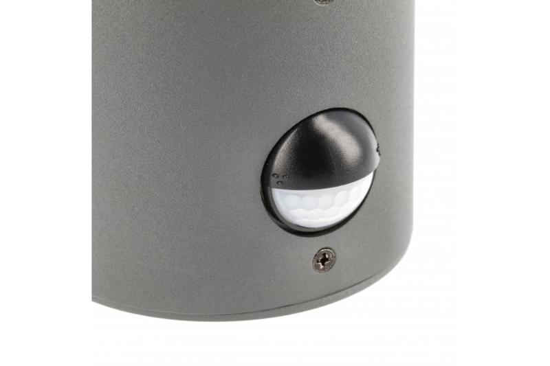 Armatura de Jardim Decorativa CORTA-AU PIR E27 MÁX.25W IP44 AC220-240V 50-60Hz aplique de parede superior grafite. 1208963858