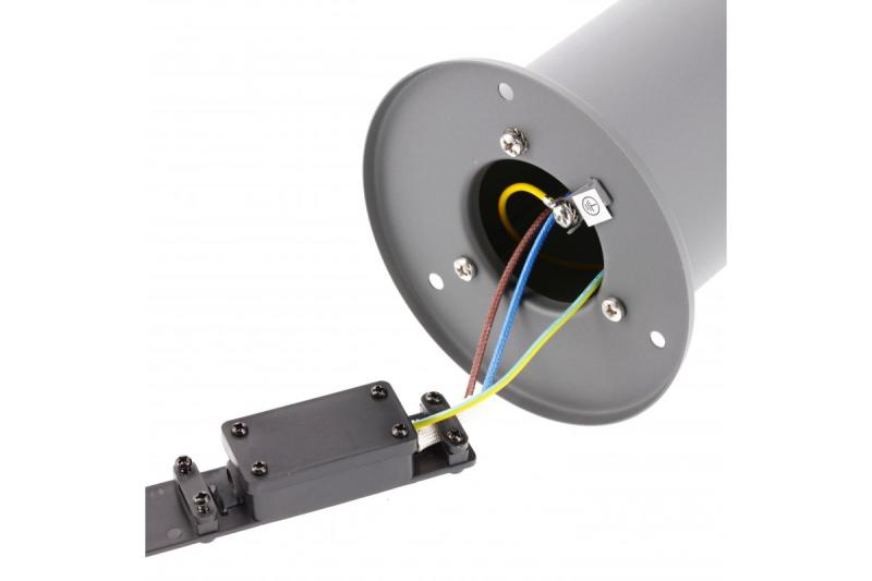 Armatura de Jardim Decorativa CORTA-P 40 E27 MAX.25W IP44 AC220-240V 50-60Hz poste antracite. 1208963860