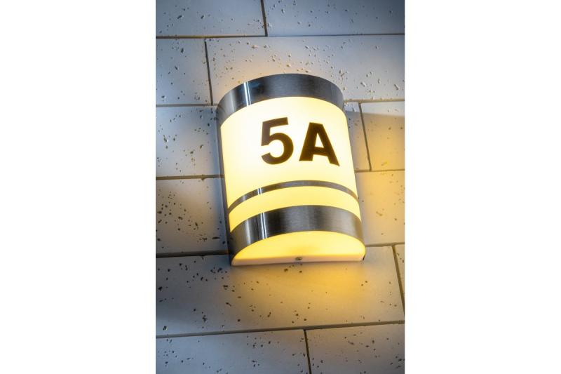 Decoração Luminária de parede ESO E27 MÁX. 11W IP54 AC220-240V 50/60Hz inox 1208963874