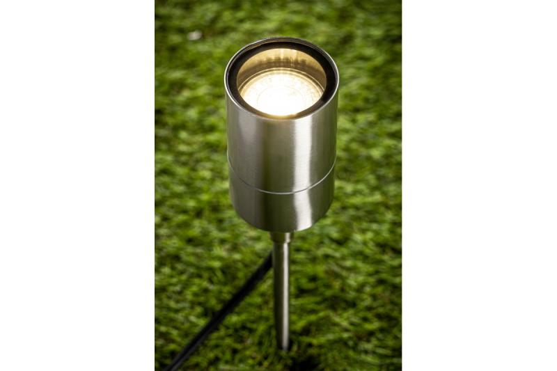 Decoração de Jardim Luminária GRAZIE GU10 MÁX.20W IP44 AC220-240V 50-60Hz inox. 1208963887