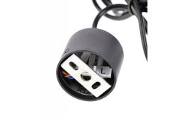 Armatura Suspensa Decorativa LAGOS GU10 alumínio IP20 máx. 20W preto 1208963909