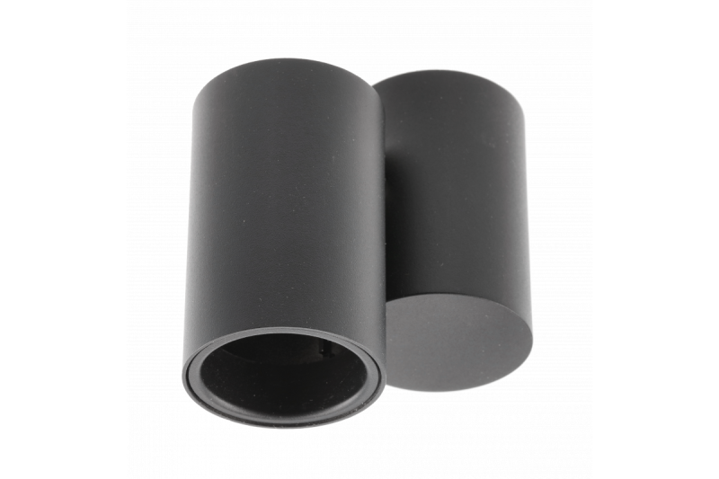 Luminária de Teto Decorativa LUPO alumínio 11.6x5.6x11.5 IP20 1*GU10 máx. 50W redonda preta. 1208963928