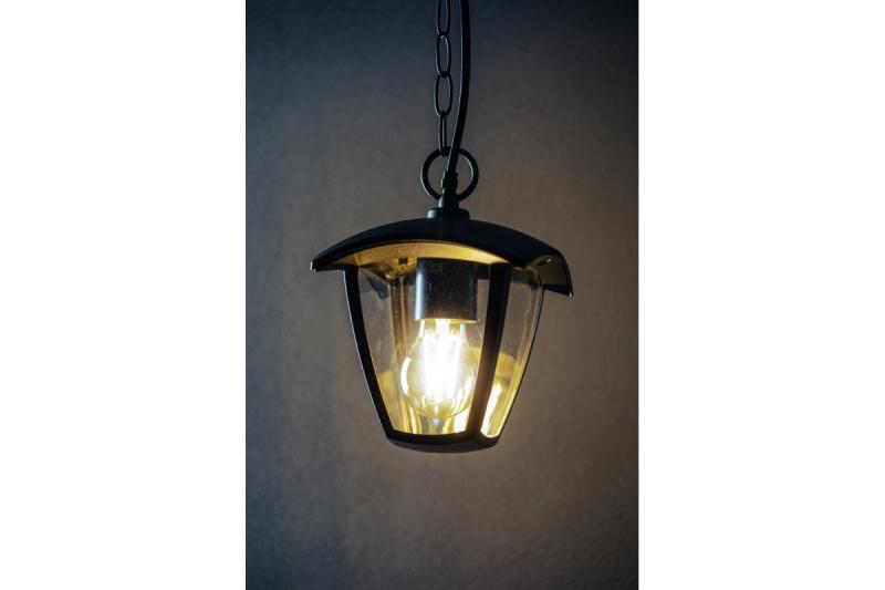 Decoração de Jardim Luminária Suspensa MARINA-H E27 MÁX. 20W IP54 AC220-240V 50-60Hz preta. 1208963930