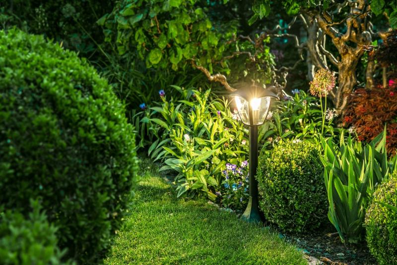 Decoração Luminária de Jardim MARINA-P E27 MÁX.20W IP54 AC220-240V 50-60Hz coluna preta 1208963931