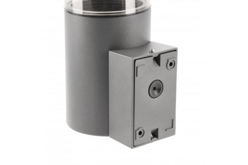 Iluminação de Jardim Decorativa MEDIO-AU E27 MÁX.15W IP54 AC220-240V 50-60Hz lâmpada de parede grafite. 1208963937