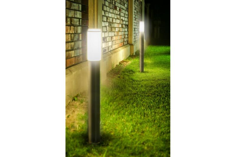 Iluminação de Jardim Decorativa MILAN-P 100 E27 MÁX.40W IP54 AC220-240V 50-60Hz poste inox. 1208963943