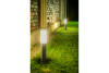 Garden luminaire MILAN-P 45,E27, MAX.40W, IP44, AC220-240V, 50-60Hz, pole, inox