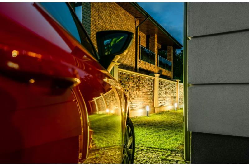 Decoração de Iluminação de Jardim MILAN-P 45 E27 MAX.40W IP44 AC220-240V 50-60Hz poste inox. 1208963944