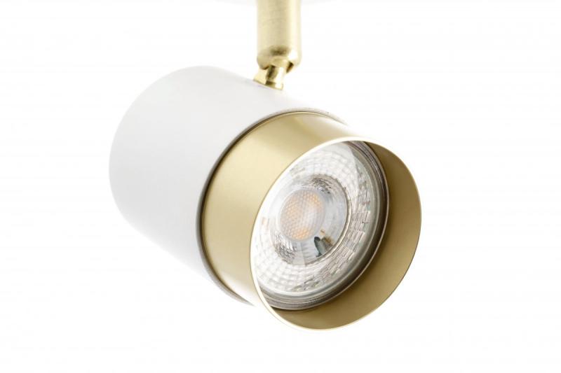 Luminária de Teto Decorativa ORIO alumínio 24.0x5.5x14.0 IP20 2*GU10 máx. 50W redonda branca. 1208963964