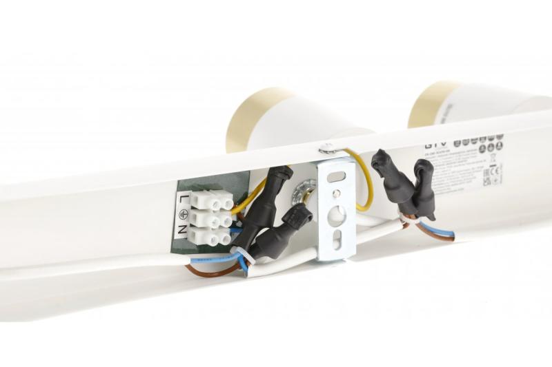 Armatura de Teto Decorativa ORIO alumínio 43.0x5.5x14.0 IP20 3*GU10 máx. 50W redonda branca. 1208963966