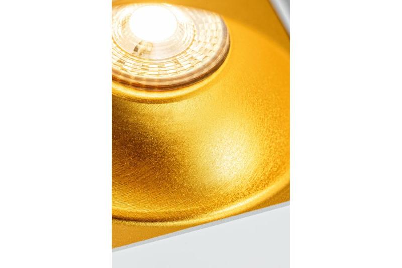 Armatura de Teto Decorativa TENSA alum. 90x90x140 IP20 GU10 quadrada branca. 1208964021