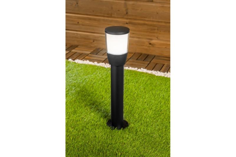 Iluminação de Jardim Decorativa TORO-P 50 E27 MÁX.15W IP54 AC220-240V 50-60Hz poste preto. 1208964024