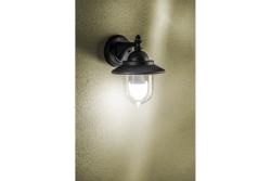 Iluminação de Jardim Decorativa TOSKANA-AD E27 MÁX.60W IP54 AC220-240V 50-60Hz preto fosco 1208964026