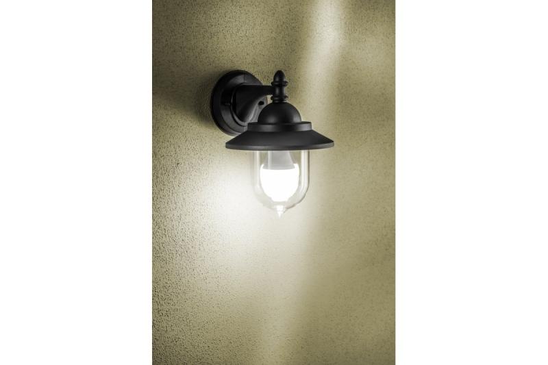 Iluminação de Jardim Decorativa TOSKANA-AD E27 MÁX.60W IP54 AC220-240V 50-60Hz preto fosco 1208964026