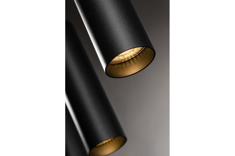 Decoração Luminária Suspensa TRESOS II 3xGU10 alumínio IP20 máx. 3x20W preto. 1208964030