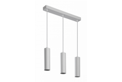 Decoração Luminária Suspensa TRESOS II 3xGU10 alumínio IP20 máx. 3x20W branco. 1208964031