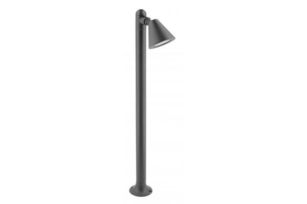 Luminária de Jardim Decorativa LUSTINO-P 80 GU10 MÁX.20W IP44 AC220-240V 50-60Hz poste de montagem grafite. 1208964034