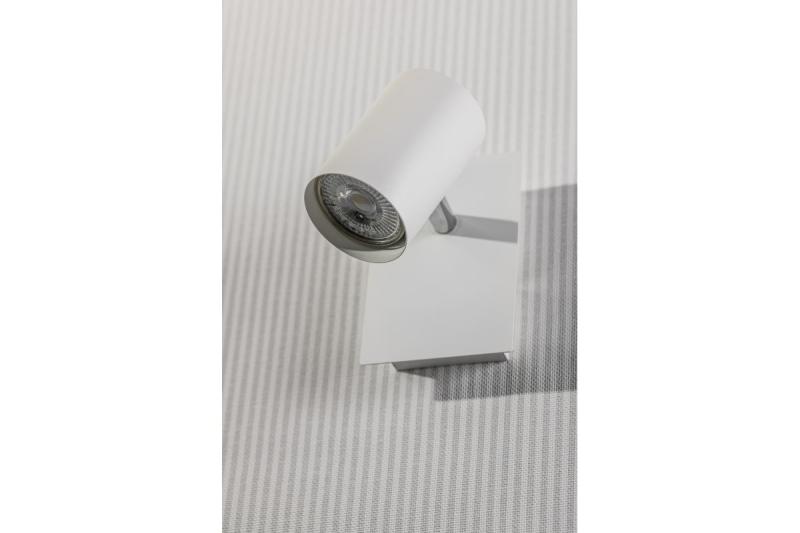 Decoração Luminária de Teto VENETO IP20 máx. 20W 1 x GU10 redonda branca 1208964035