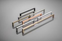 Maçaneta Zamak BAGIO 320 mm, cromo 1208965905