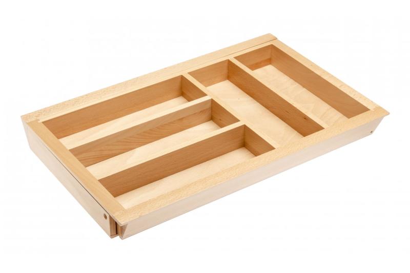 Decor Cutle Cestos para talheres Cesto para talheres ajustável  Cor Faia 1208966290