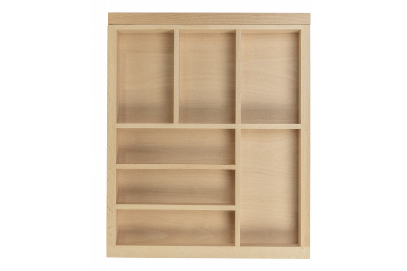 Decor Cutle Talheres Organizador de Gavetas de Cozinha Ajustável Inserto para Armários de 600-1000mm 1208966291