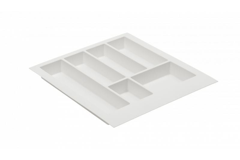Decor Cutle Bandeja para Talheres Inserção para Gaveta de Cozinha 500 Branco 1208966375
