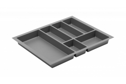 Decor Cutle Bandeja de Talheres Inserir para Gaveta de Cozinha 600 Antracite 1208966378