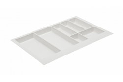 Inzetstuk Decor Cutle voor Lade Keuken 800 Axispace Wit 1208966379