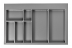 Decor Cutle Porta-talheres Inserto para Gaveta de Cozinha 800 Antracite 1208966380