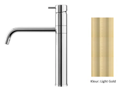 Waterevolution Flow torneira de cozinha PVD Light Gold T150WGE