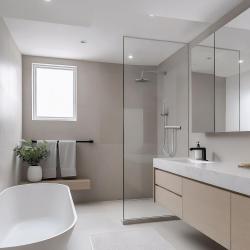 Waterevolution Flow termostato de chuveiro com conjunto de chuveiro em aço inoxidável T140TNIE