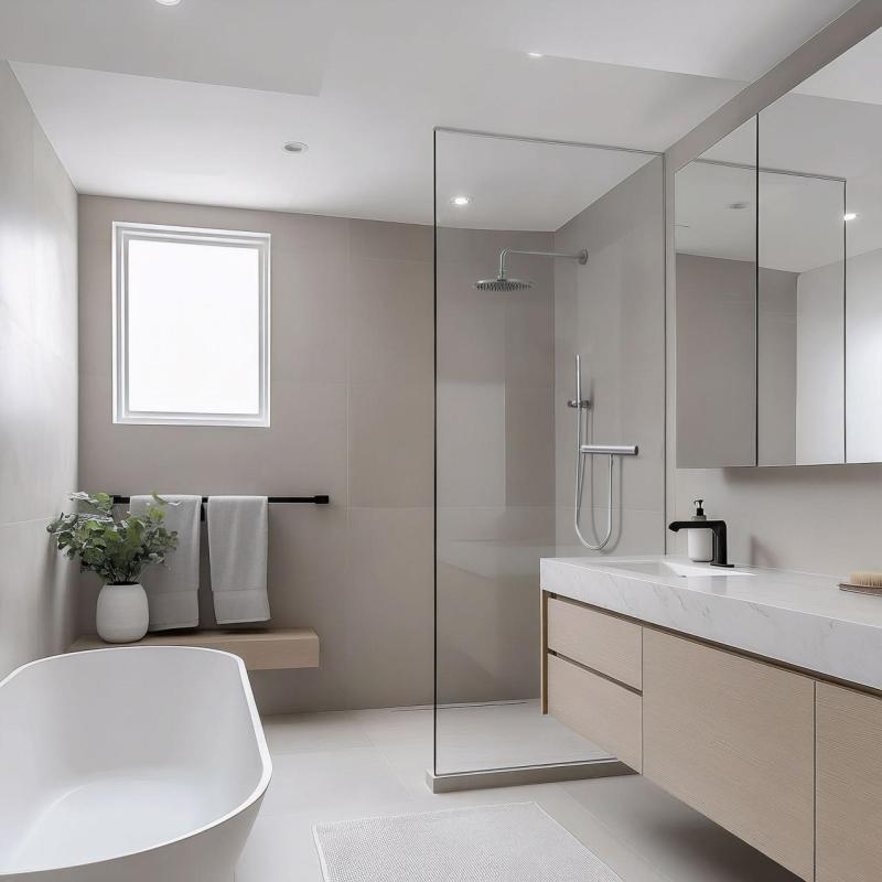 Waterevolution Flow termostato de chuveiro com conjunto de chuveiro em aço inoxidável T140TNIE