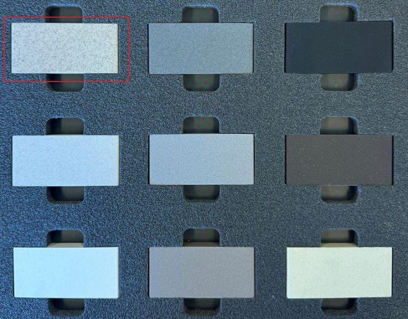 GraniteMy Universal pias de amostra de cor de quartzo granito AREIA 1208967246