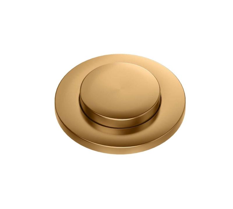 Quadri Oxford conjunto de drenagem de cobre para pia, incluindo transbordamento e botão de pressão para abrir cobre 1208967545