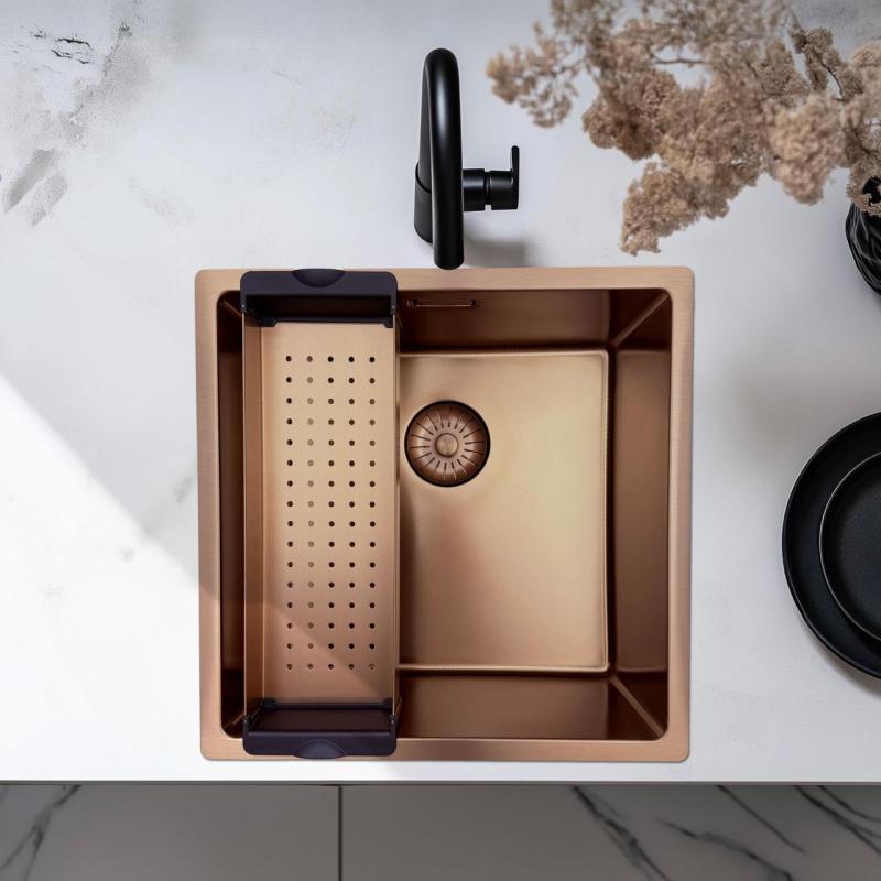 Pure.Sink Prestige cuba de pia Cobre PPGCL40-62