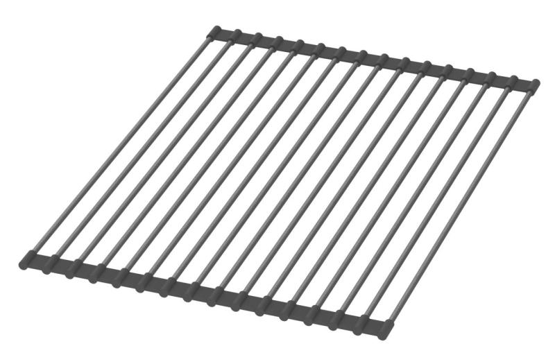 Pure.Sink Prestige tapete enrolável para pia Gun Metal PPGRM40-61