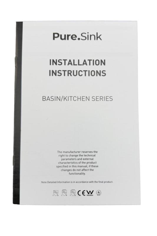 Pure.Sink Elite Steel Spark-S torneira de cozinha PVD ouro escovado com bica extensível PS8041-60