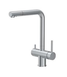 Quadri Ellesmere Torneira de Cozinha Inox 3-vias com conexão extra para água filtrada 1208967782