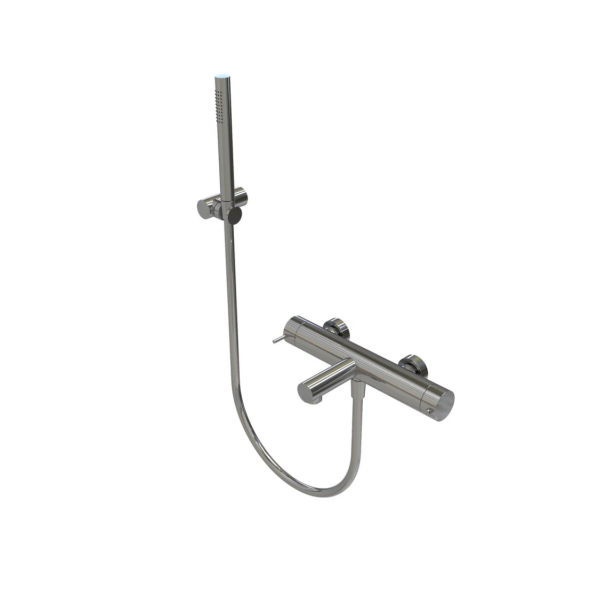 Waterevolution Flow misturador termostático de duche de duas vias com chuveiro de mão Cobre T130TNCPE